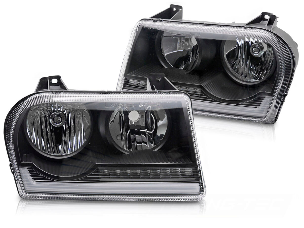 CHRYSLER 300C, 04 - 11 DRL Priekiniai žibintai