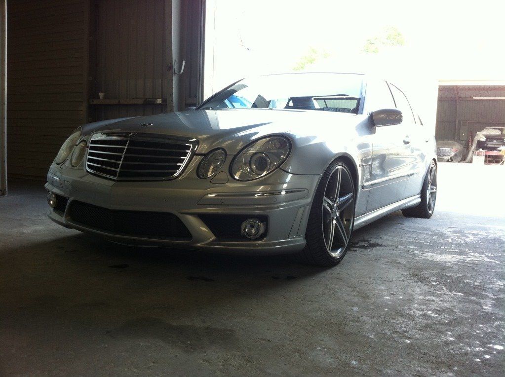 E63 AMG Mercedes w211 06-09