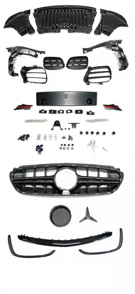 MERCEDES BENZ E-CLASS (W213), 16 - 19 AMG E63-Look priekinis buferis