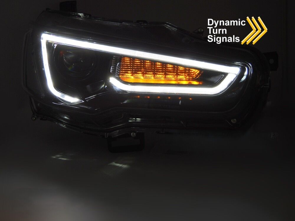 MITSUBISHI LANCER, 08 - 17 DRL Priekiniai žibintai