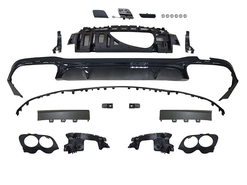 MERCEDES BENZ E-CLASS (W213), 19 - 23 E63 AMG -Look Galinis buferis
