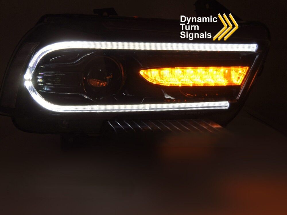 DODGE CHARGER 11-14 LED Priekiniai žibintai