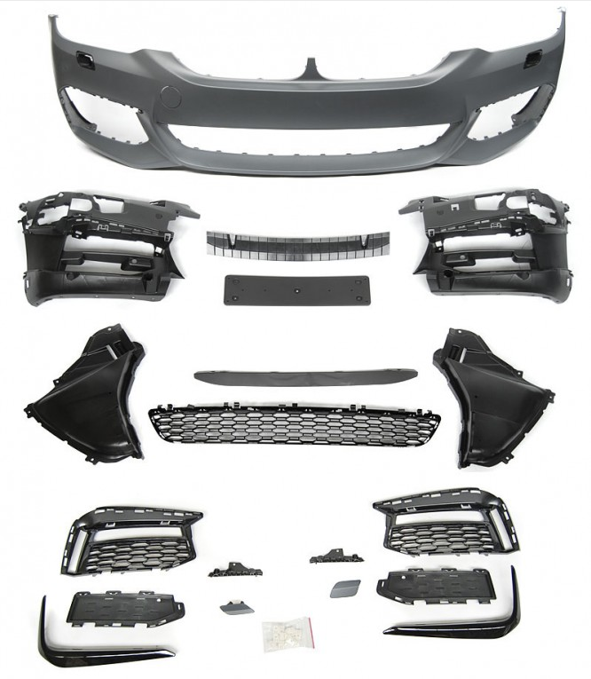 BMW G30/G31 17-20 M-Sport priekinis bamperis