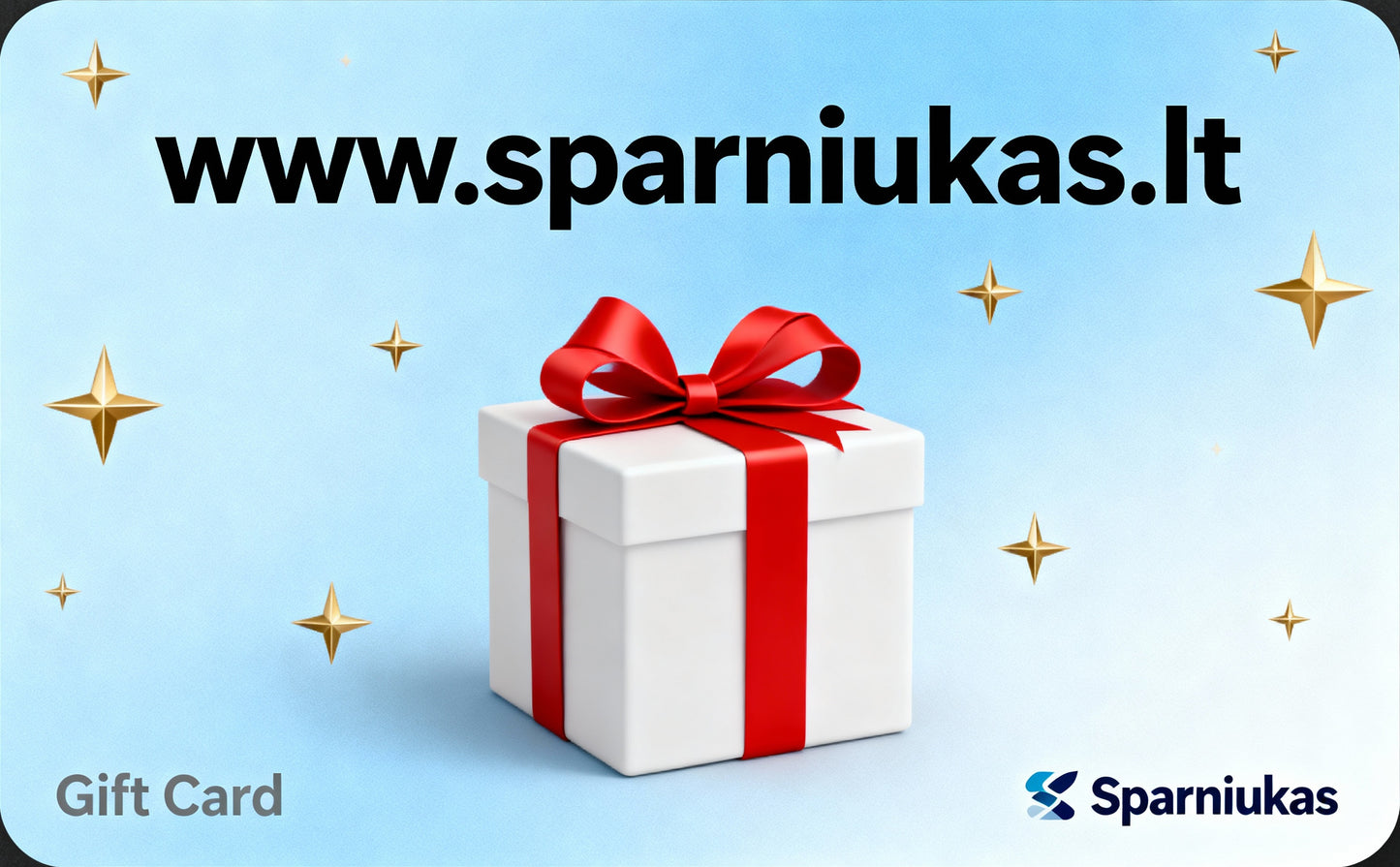 WWW.SPARNIUKAS.LT DOVANŲ KUPONAS