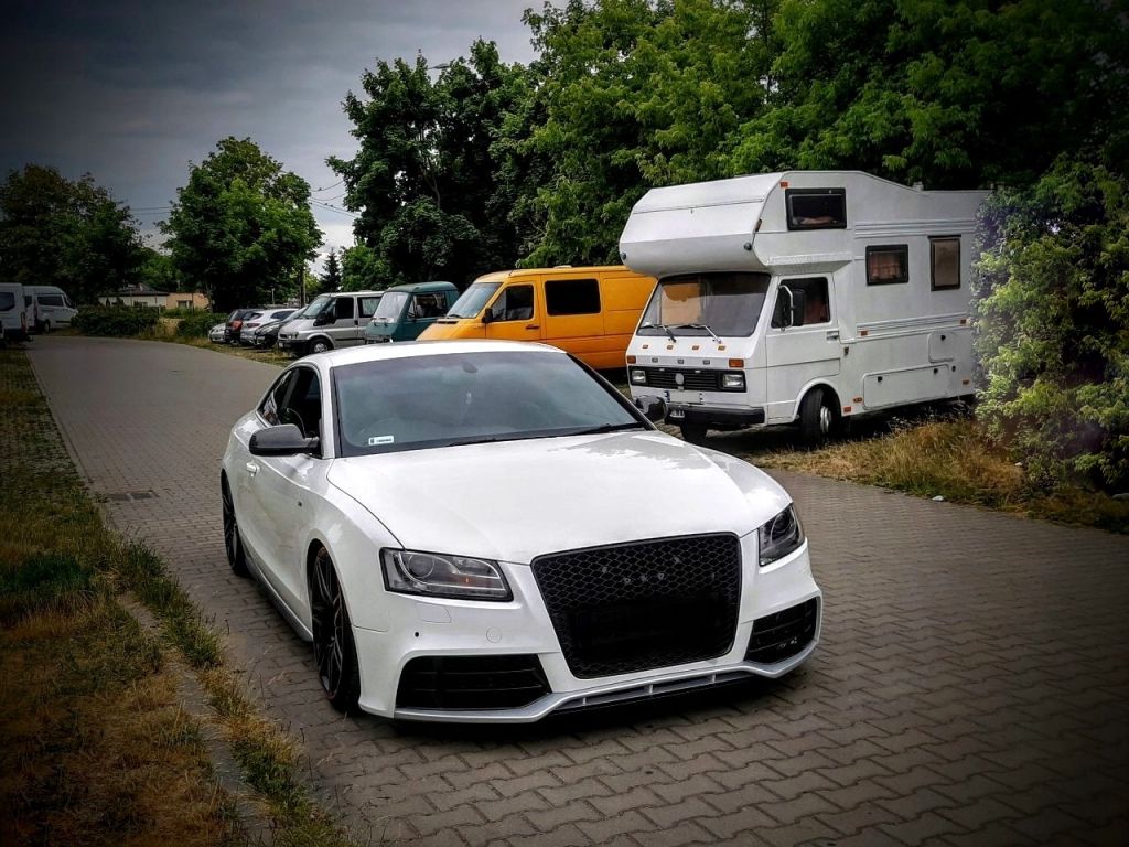 Audi A5 8T (B8) 08-11 RS5-Look priekinis bamperis