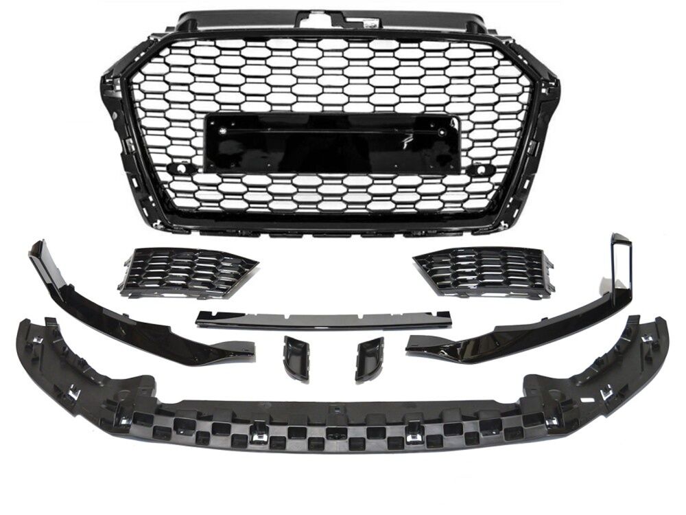 Передний бампер в стиле RS3 для AUDI A3 8V Hatchback 17-20