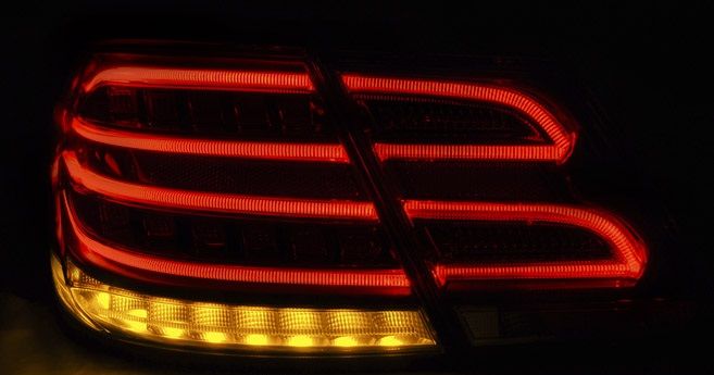 Mercedes W212 13-16 FL LED galiniai žibintai