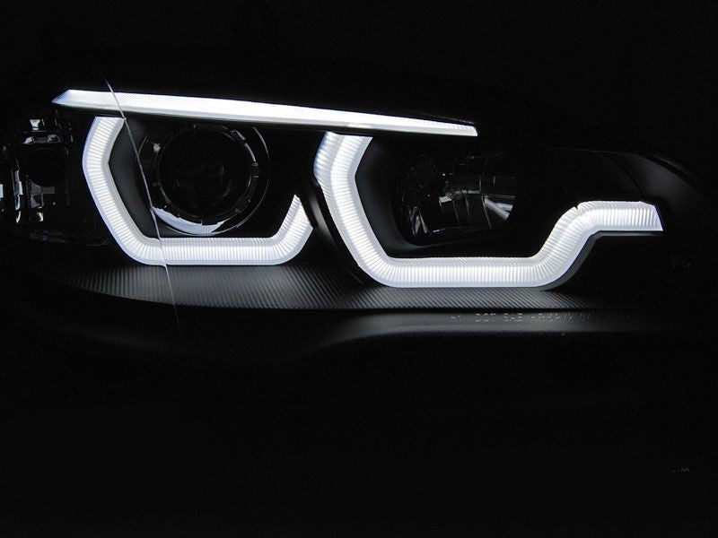 BMW X5 E70 07-10 DRL Black Žibintai