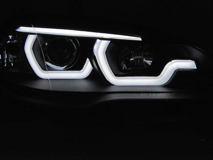 BMW X5 E70 07-10 DRL Black Žibintai