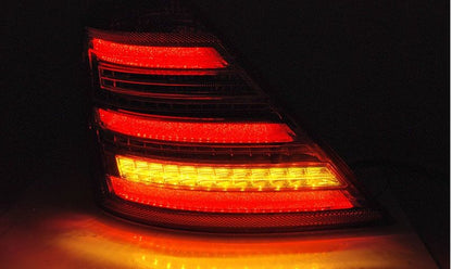 MERCEDES BENZ S-CLASS (W221), 05 - 09 LED Galiniai žibintai