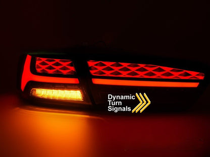 MITSUBISHI LANCER, 08 - 17 LED R/B galiniai žibintai