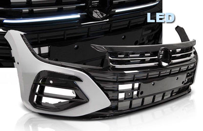 VW ARTEON, 20-23 R-Line Look+LED передний бампер