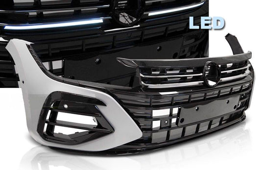 VW ARTEON,20-23 R-Line Look+LED  priekinis buferis
