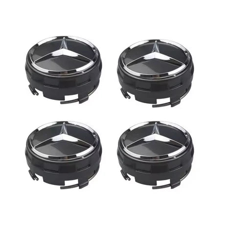 M-Benz 75mm ratlankių dangteliai