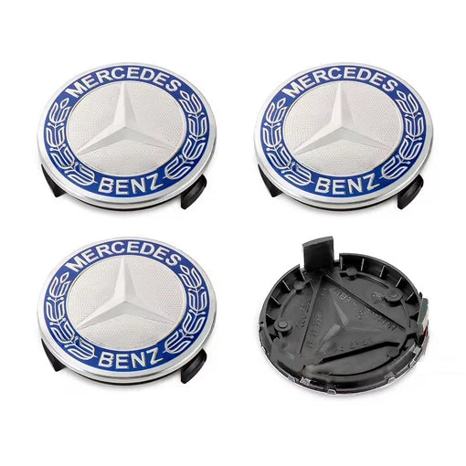 M-Benz 75mm ratlankių dangteliai