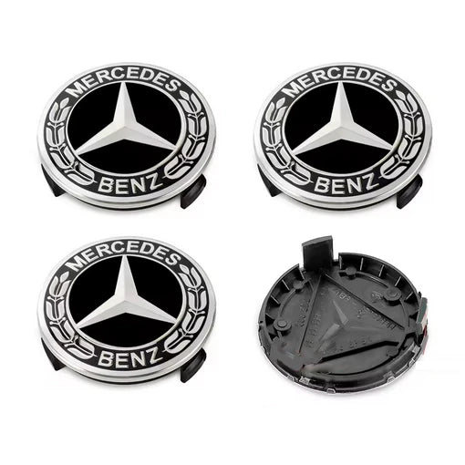 M-Benz 75mm ratlankių dangteliai