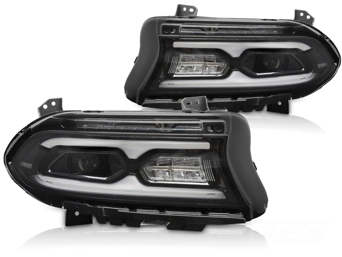 DODGE CHARGER 14-23  DRL LED  priekiniai žibintai