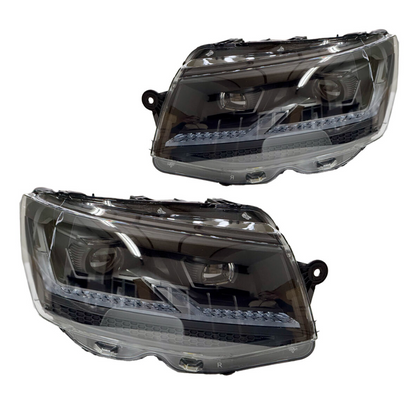 VW T6 16-20 FULL LED Priekiniai žibintai