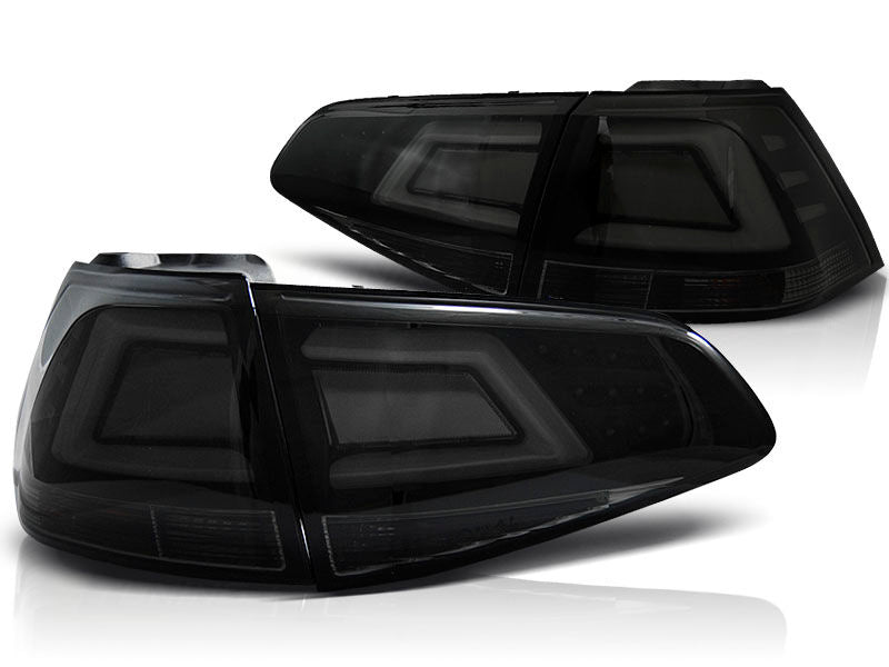 VW GOLF 7  (Hecbeko ) 13-17  LED Tube galiniai žibintai