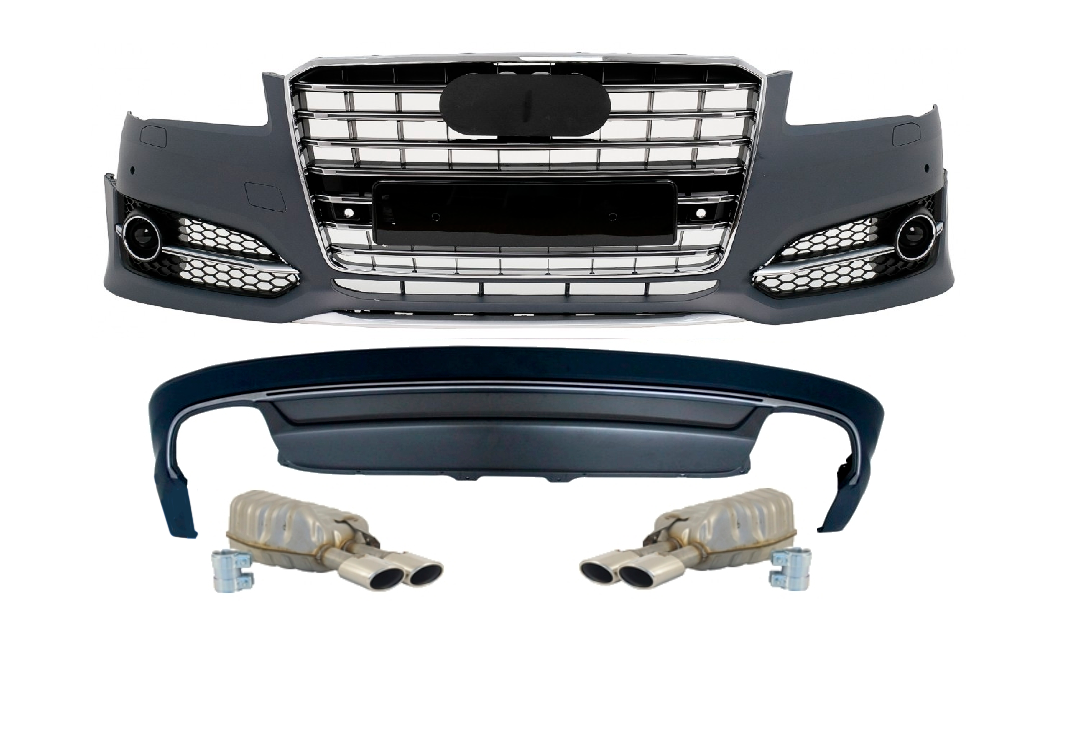 AUDI A8 D4 14-17 S8-LOOK Body kitas