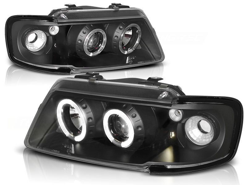 A3 8L 96-00 Black lens headlights 