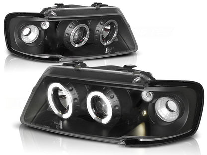 A3 8L 96-00 Black lens headlights 