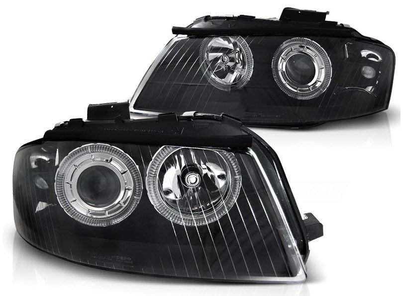 AUDI A3 8P 03-08 Фары черные 