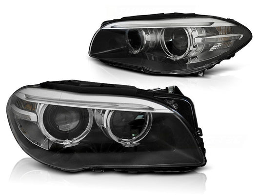 Биксеноновые фары BMW F10 F11 Pre-LCI 10-13 LCI-Look 