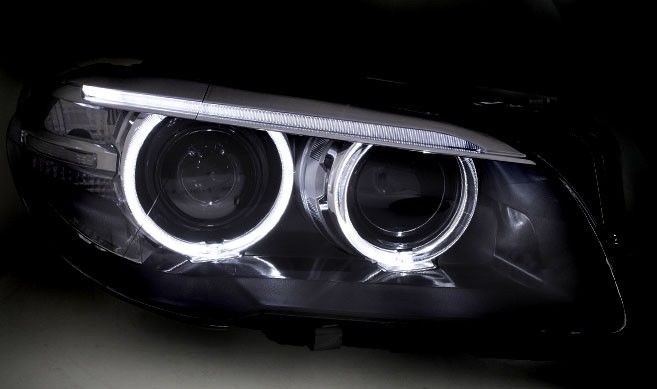 Биксеноновые фары BMW F10 F11 Pre-LCI 10-13 LCI-Look 