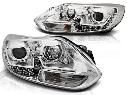 FORD FOCUS, 11 - 14  LED Priekiniai žibintai