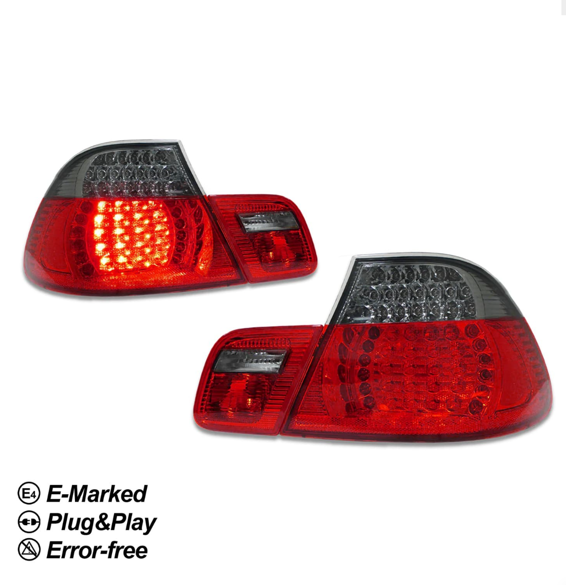 Светодиодные задние фонари BMW E46 99-06 Coupe