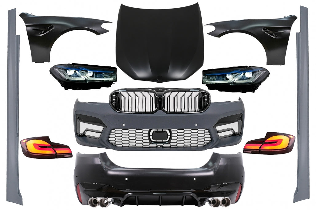 BMW 5 F10 10-17    to G30 M5 Look komplektas