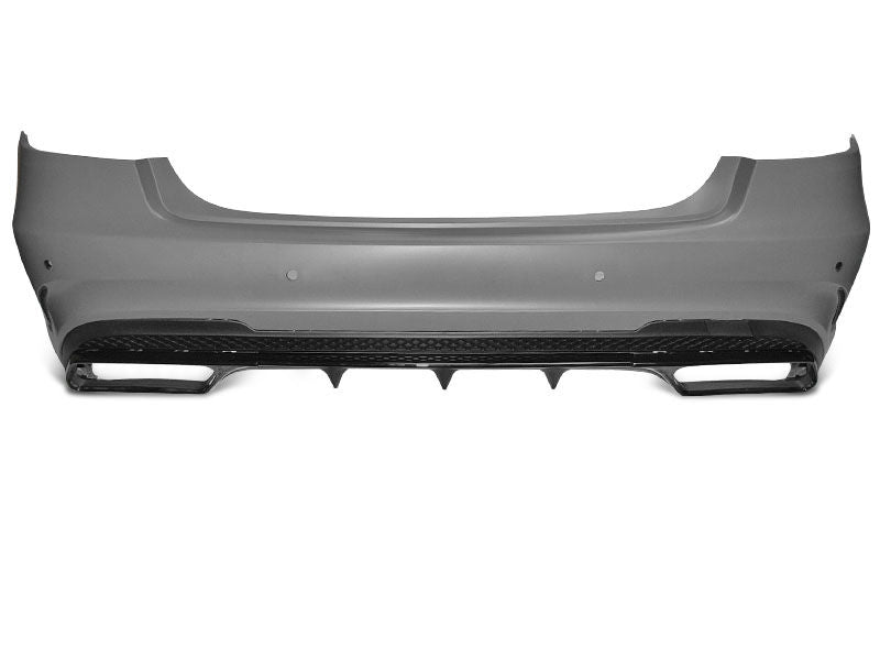 Задний бампер Mercedes W212 13-16 FL E63 AMG -LOOK 