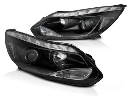 FORD FOCUS, 11 - 14  LED Priekiniai žibintai