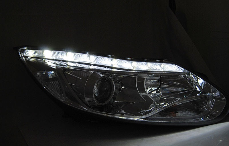 FORD FOCUS, 11 - 14  LED Priekiniai žibintai