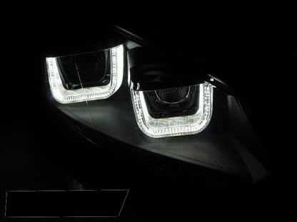 VW Golf 6 DRL U-LED PRIEKINIAI ŽIBINTAI