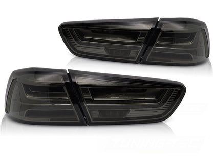 MITSUBISHI LANCER, 08 - 17 LED  galiniai žibintai