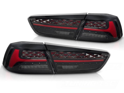 MITSUBISHI LANCER, 08 - 17 LED R/B galiniai žibintai