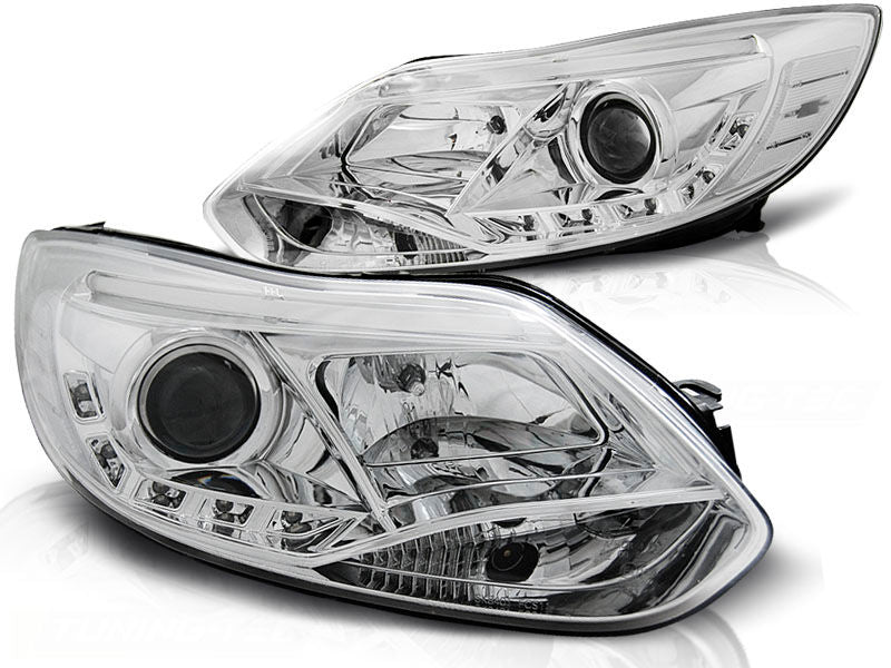 FORD FOCUS, 11 - 14 TUBE LED Priekiniai žibintai