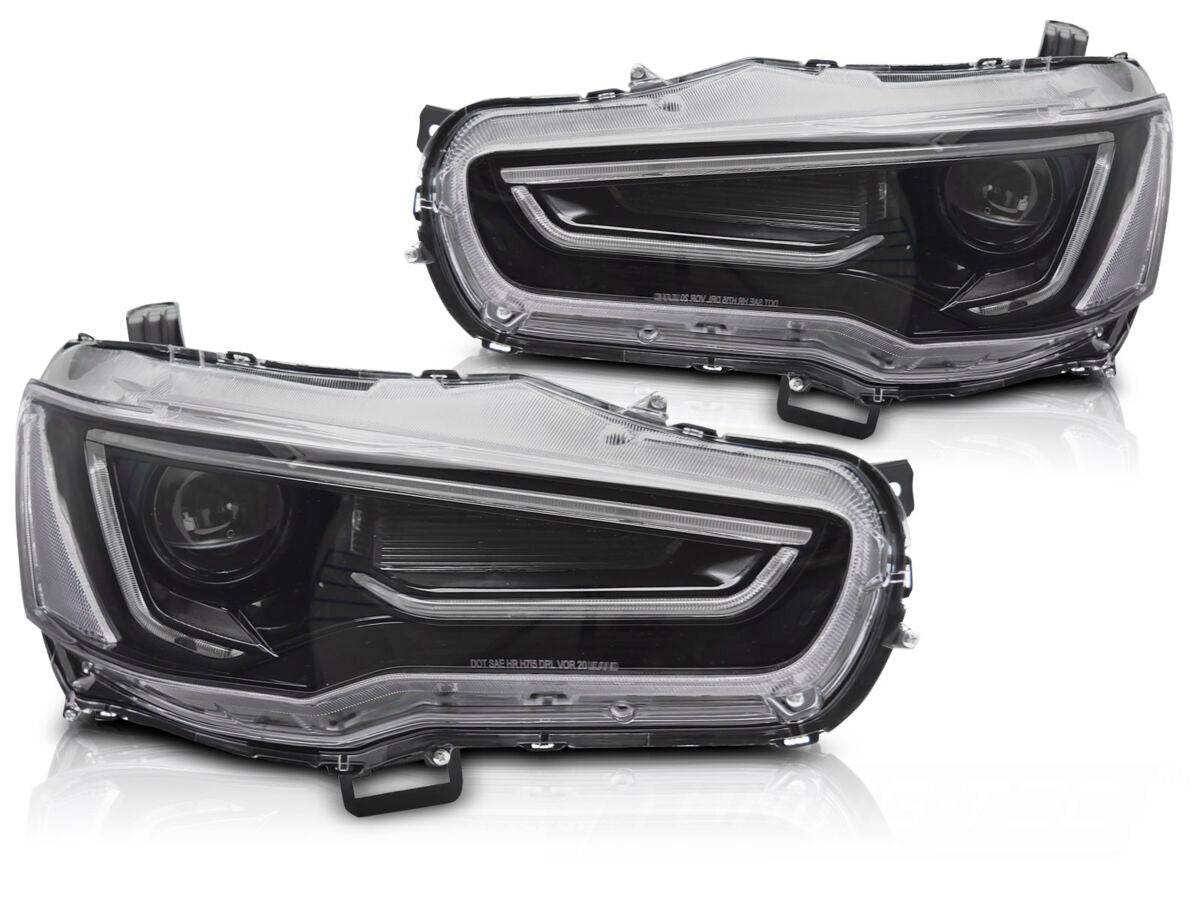 MITSUBISHI LANCER, 08 - 17 DRL Priekiniai žibintai