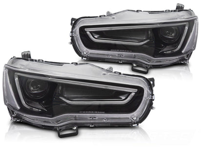 MITSUBISHI LANCER, 08 - 17 DRL Priekiniai žibintai