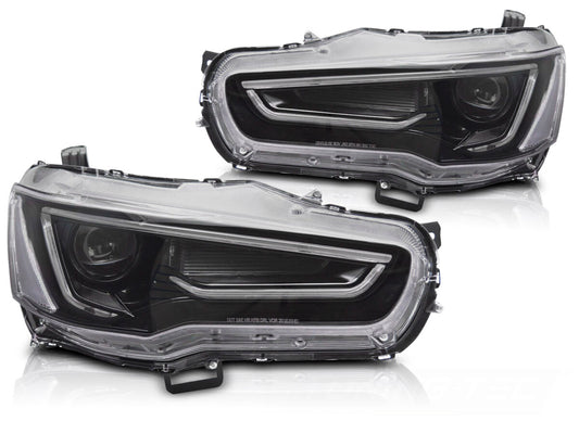 MITSUBISHI LANCER, 08 - 17 DRL Priekiniai žibintai