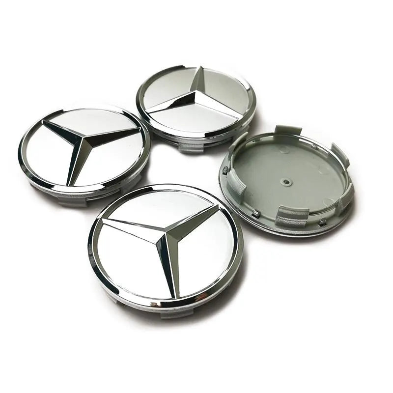 M-Benz 60mm ratlankių dangteliai