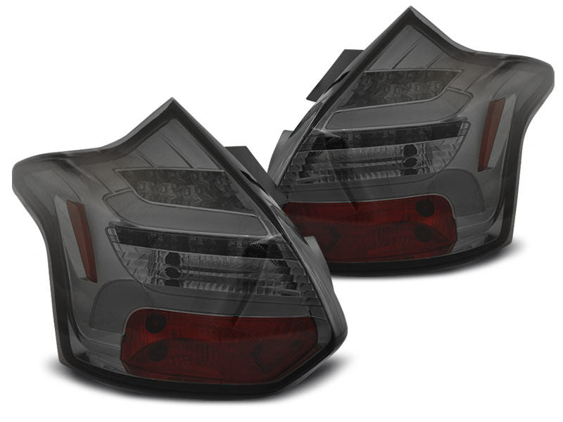 FORD FOCUS, 11 - 14   Hecbeko LED Galiniai žibintai