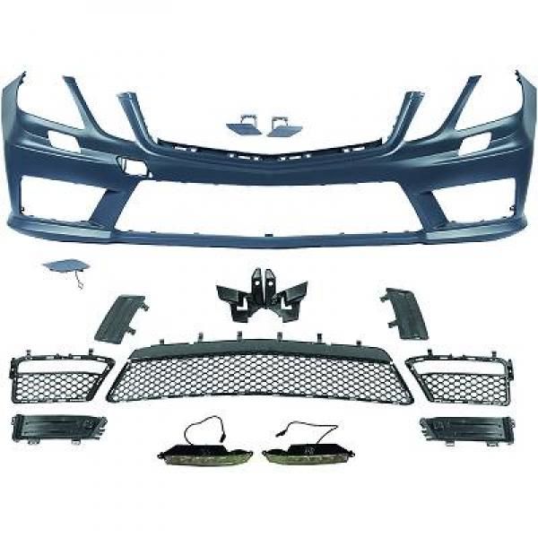 Mercedes W212 09-13 E63 AMG -LOOK передний бампер 