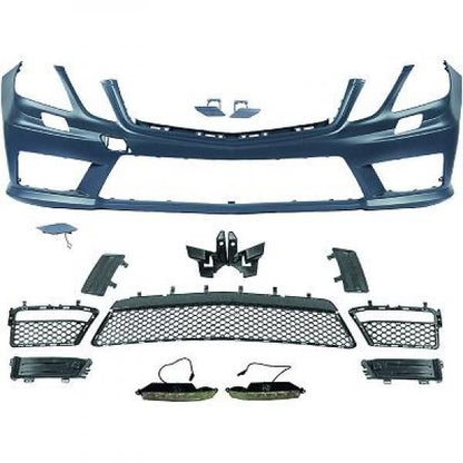 Mercedes W212 09-13 E63 AMG -LOOK передний бампер 