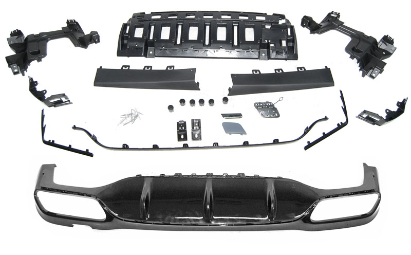 MERCEDES BENZ E-CLASS (W213), 16 - 19 AMG E63-Look Galinis buferis