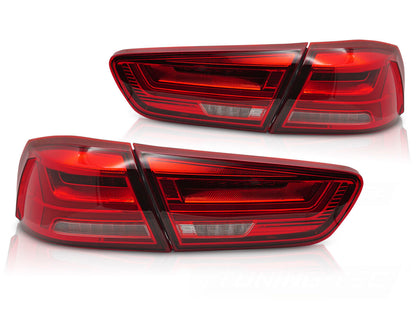 MITSUBISHI LANCER, 08 - 17 LED  galiniai žibintai